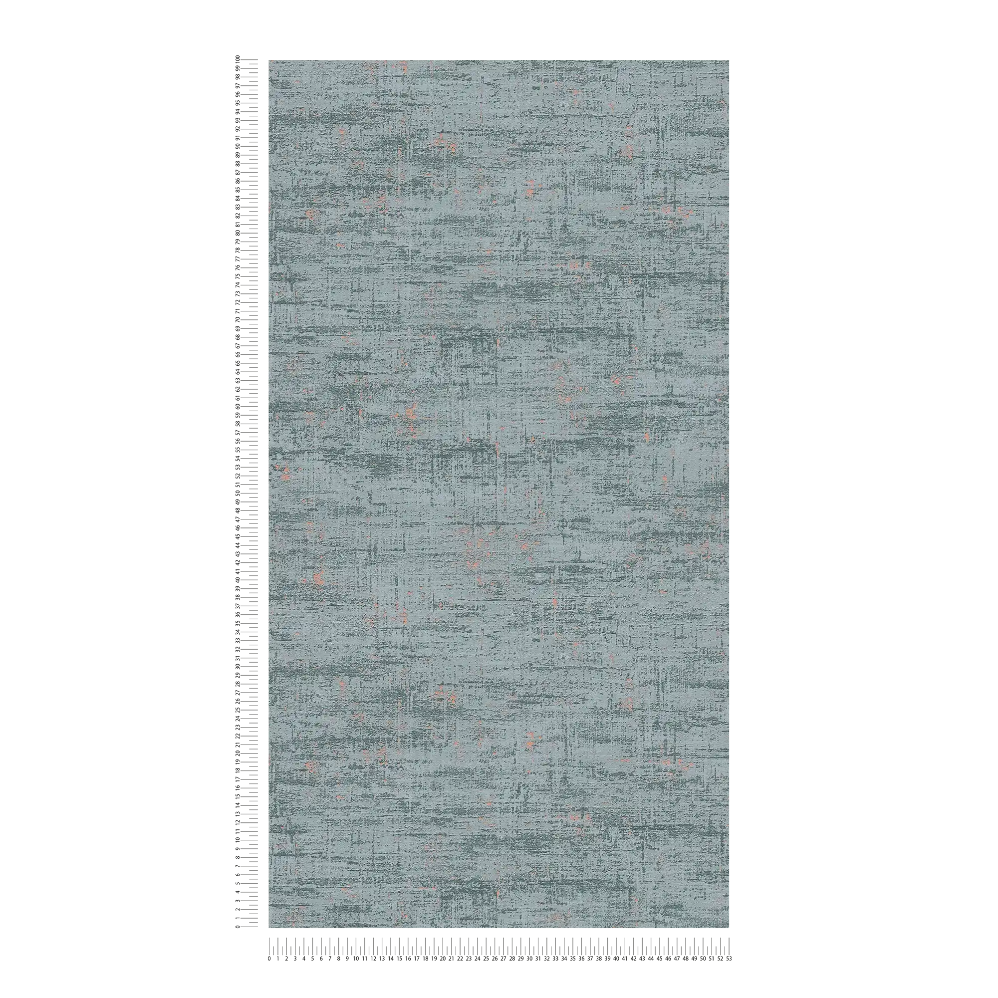             Used Look Tapete mit metallischen Effekten – Grün, Gold
        