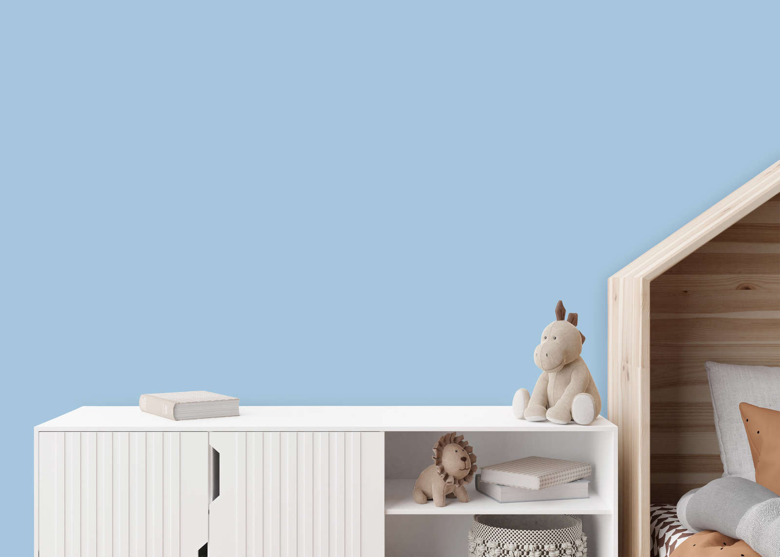 Kinderzimmer, Kleiderschrank, Kasse, Spielzeug, Holzregal