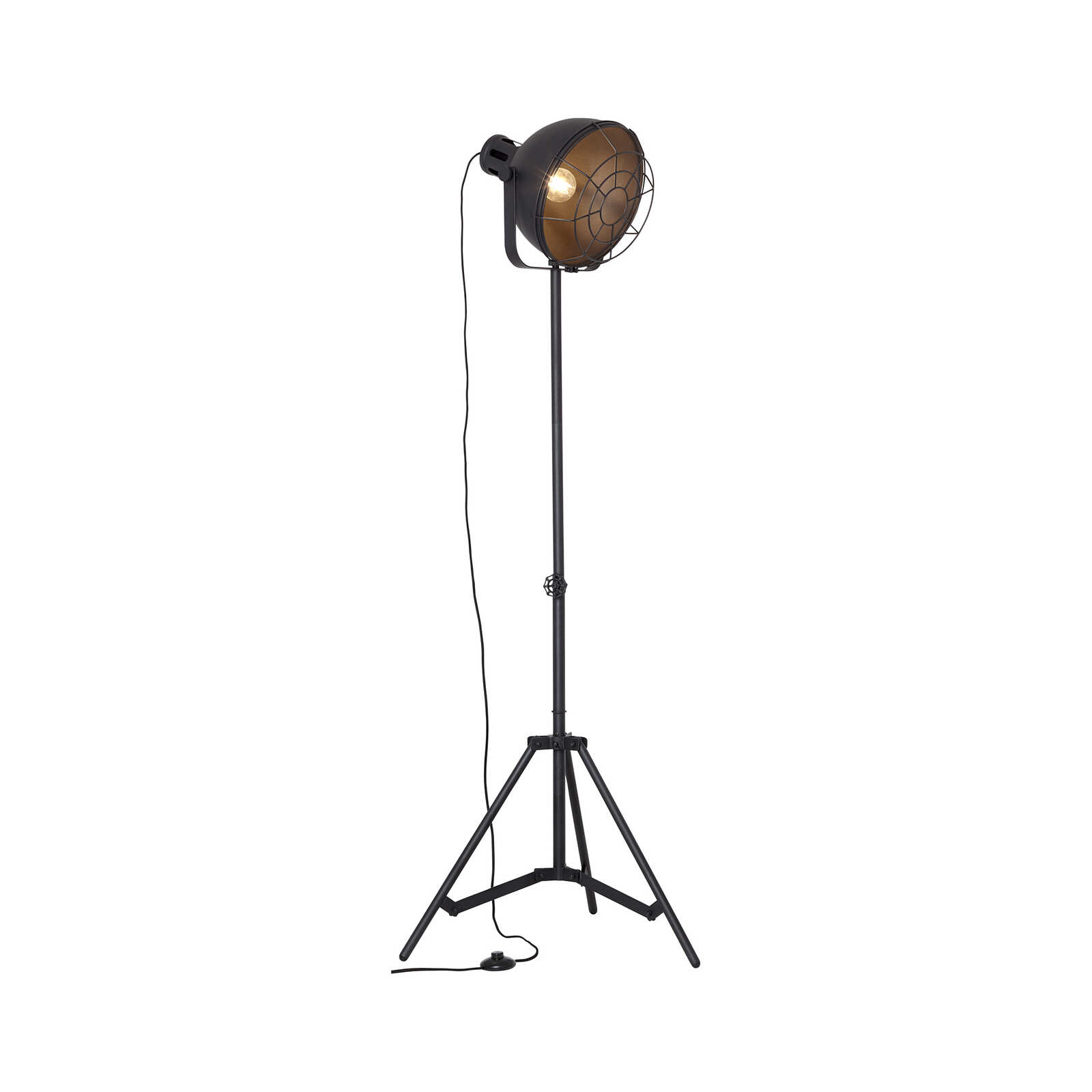         Metal floor lamp - Josefine 8 - Black
    