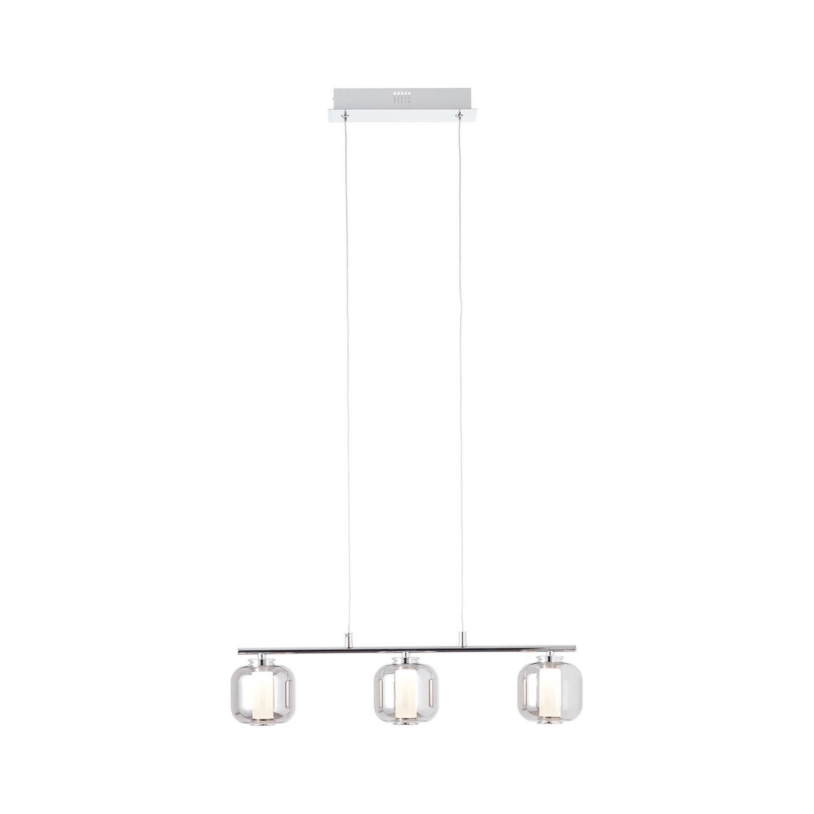         Glazen hanglamp - Martin 1 - Grijs
    