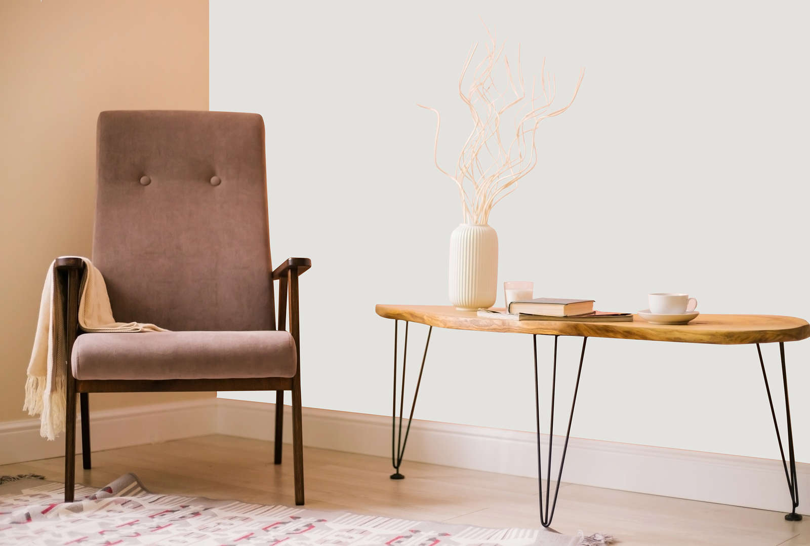             Premium Wandfarbe behagliches Hellgrau »Creamy Grey« NW107 – 1 Liter
        