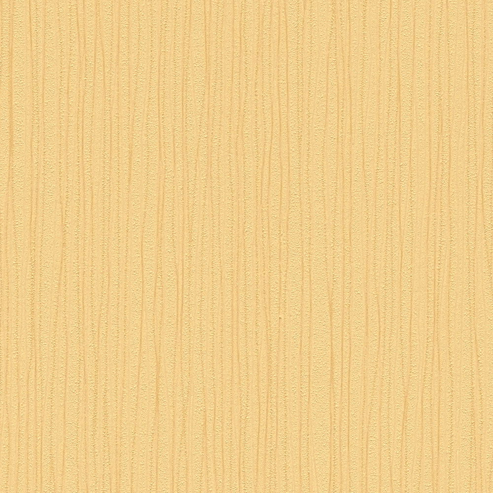             Unitapete in Sonnengelb mit Linien-Struktur – Gelb
        