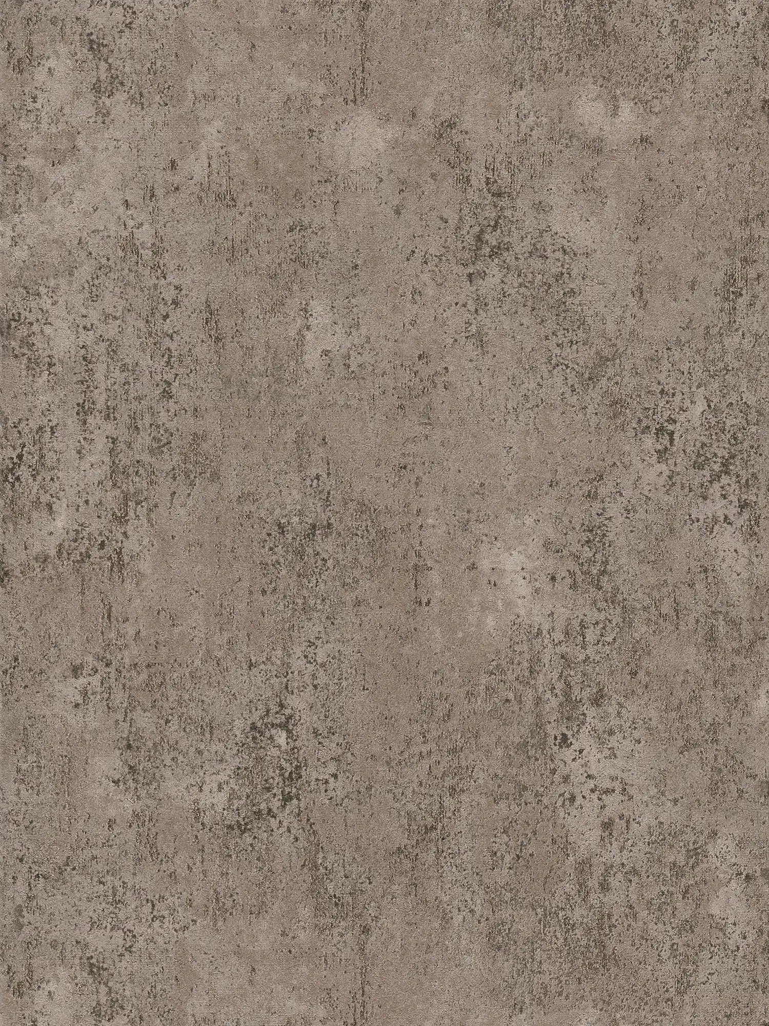         Rustiek effen vliesbehang met steenlook en glans, fijne textuur - bruin, grijs, zwart
    