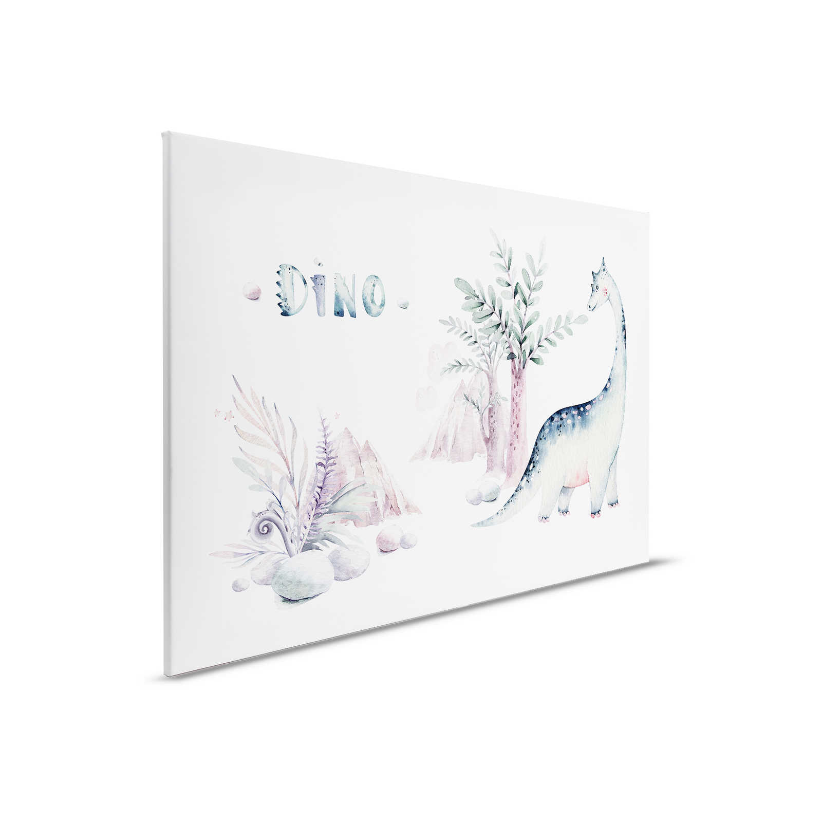         Leinwandbild für Kinder mit Dinosaurier – 0,90 m x 0,60 m
    