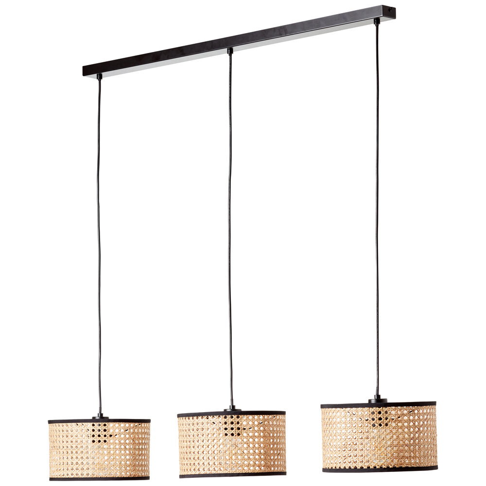             Pendelleuchte aus Rattan - Toni 6 – Beige
        