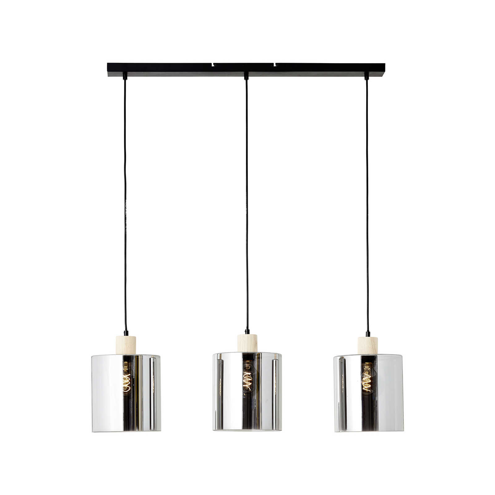         Glazen hanglamp - Tim 5 - Bruin
    