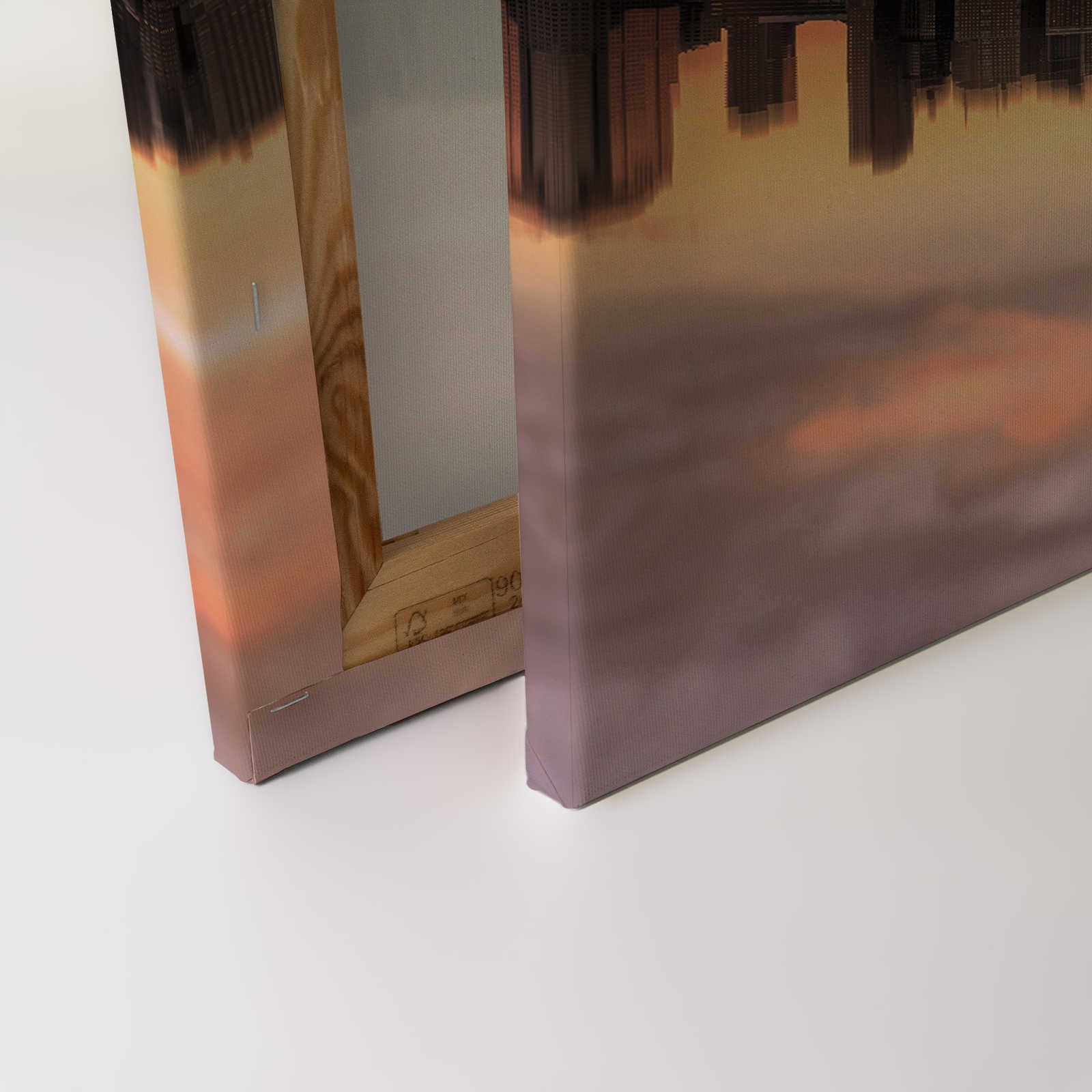 Leinwand New York Skyline am Abend – 0,90 m x 0,60 m
