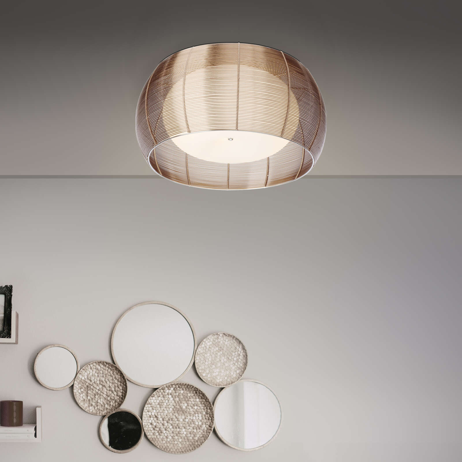 Deckenleuchte aus Glas - Maxime 10 – Braun