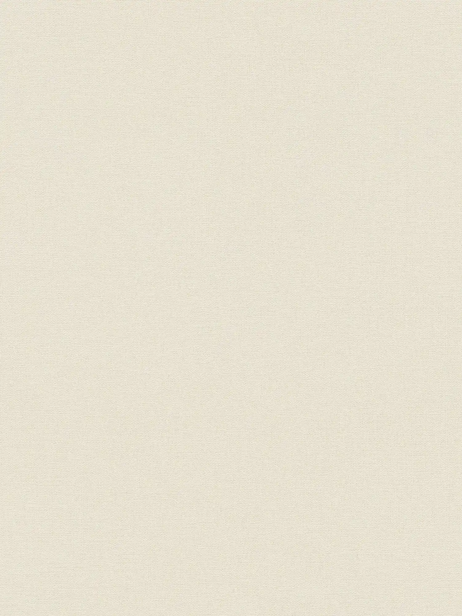        PVC-free plain wallpaper with linen look - beige, white
    