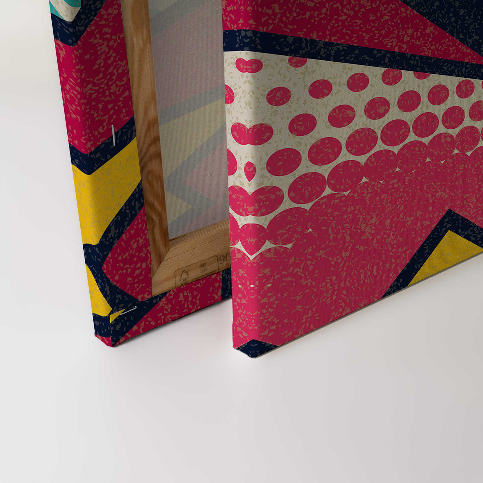             Leinwandbild in Comic Style Pop Up Love – 0,90 m x 0,60 m
        