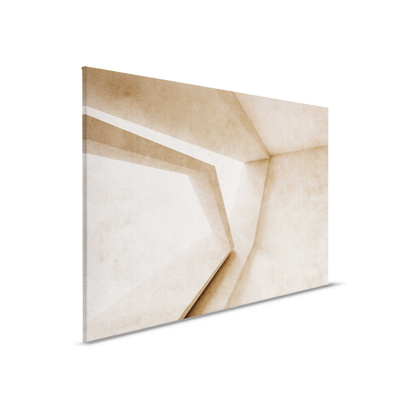        Futura 1 - Concrete Canvas Painting 3D Pattern - 0.90 m x 0.60 m
    