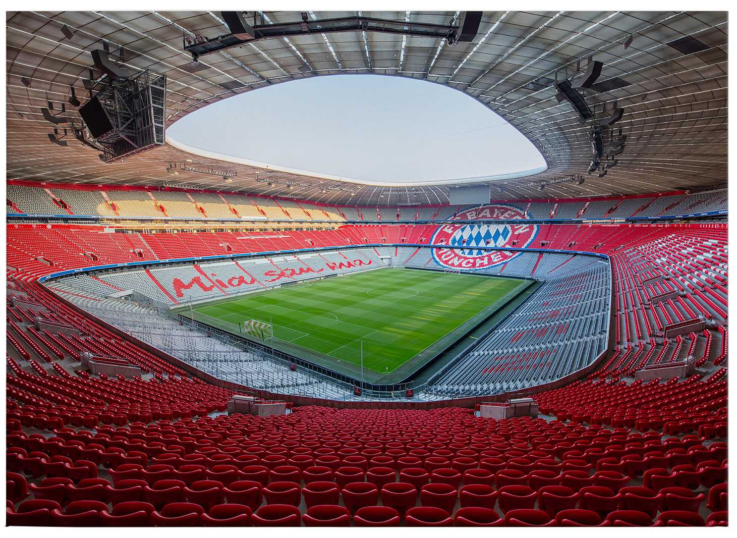 Tableau Toile Football 30x45 Cm – Déco Murale Multicolore, Neuf Sous Emballage