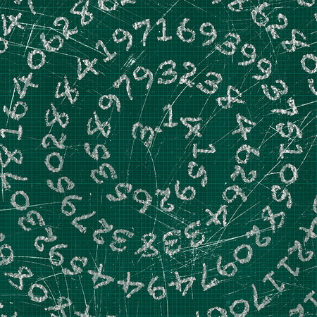 spirale, numeri, lavagna, matematica, modelli