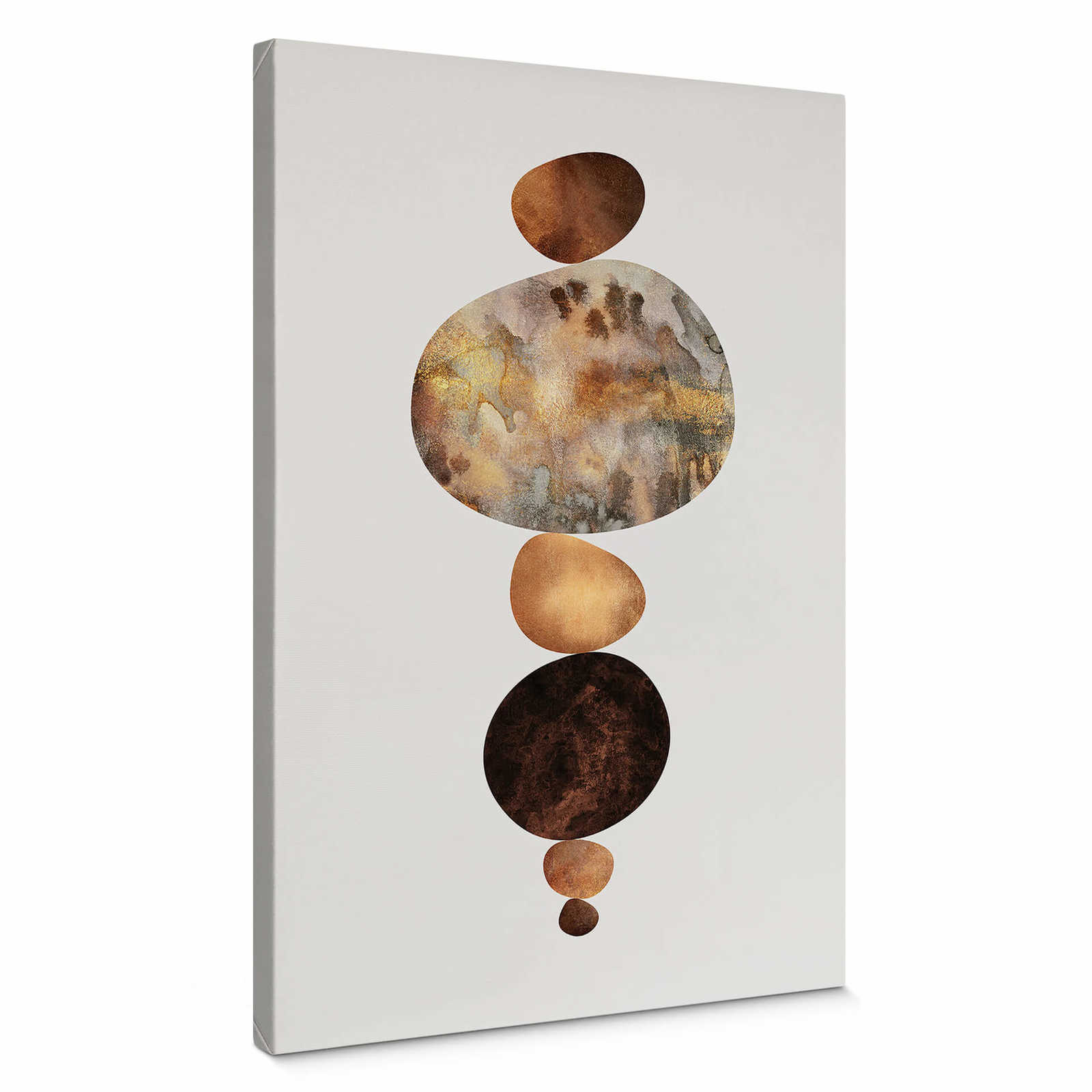             Canvas print 'Balance' by Fredriksson – brown
        