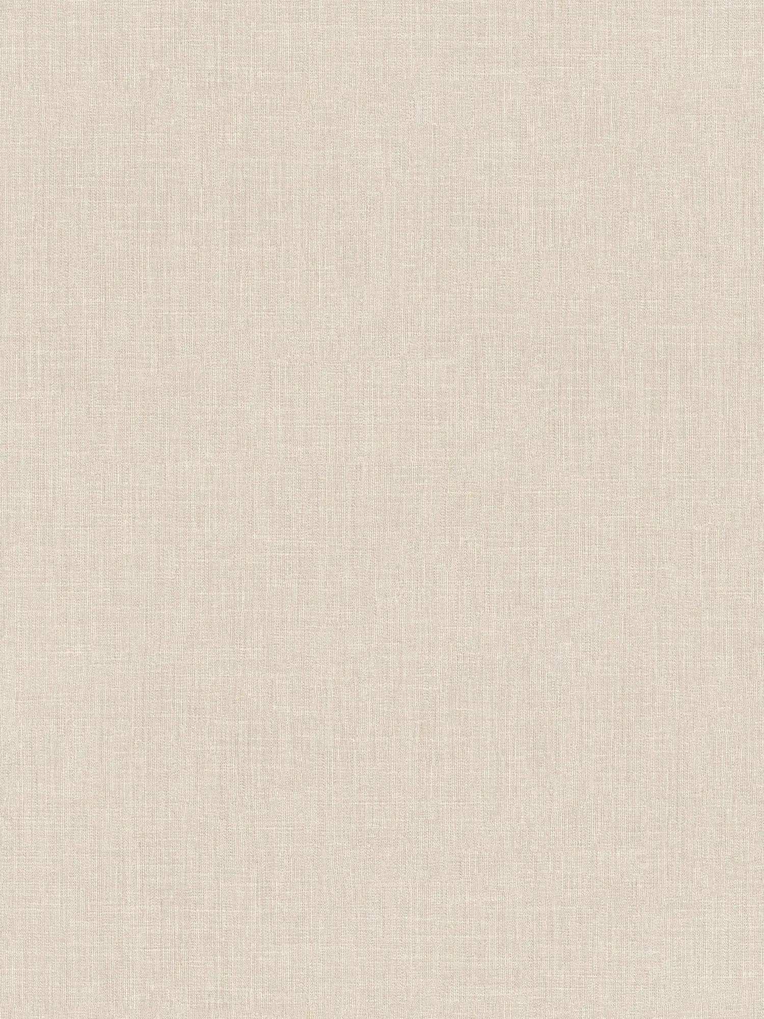         Papier peint intissé beige chiné aspect lin & structure textile
    