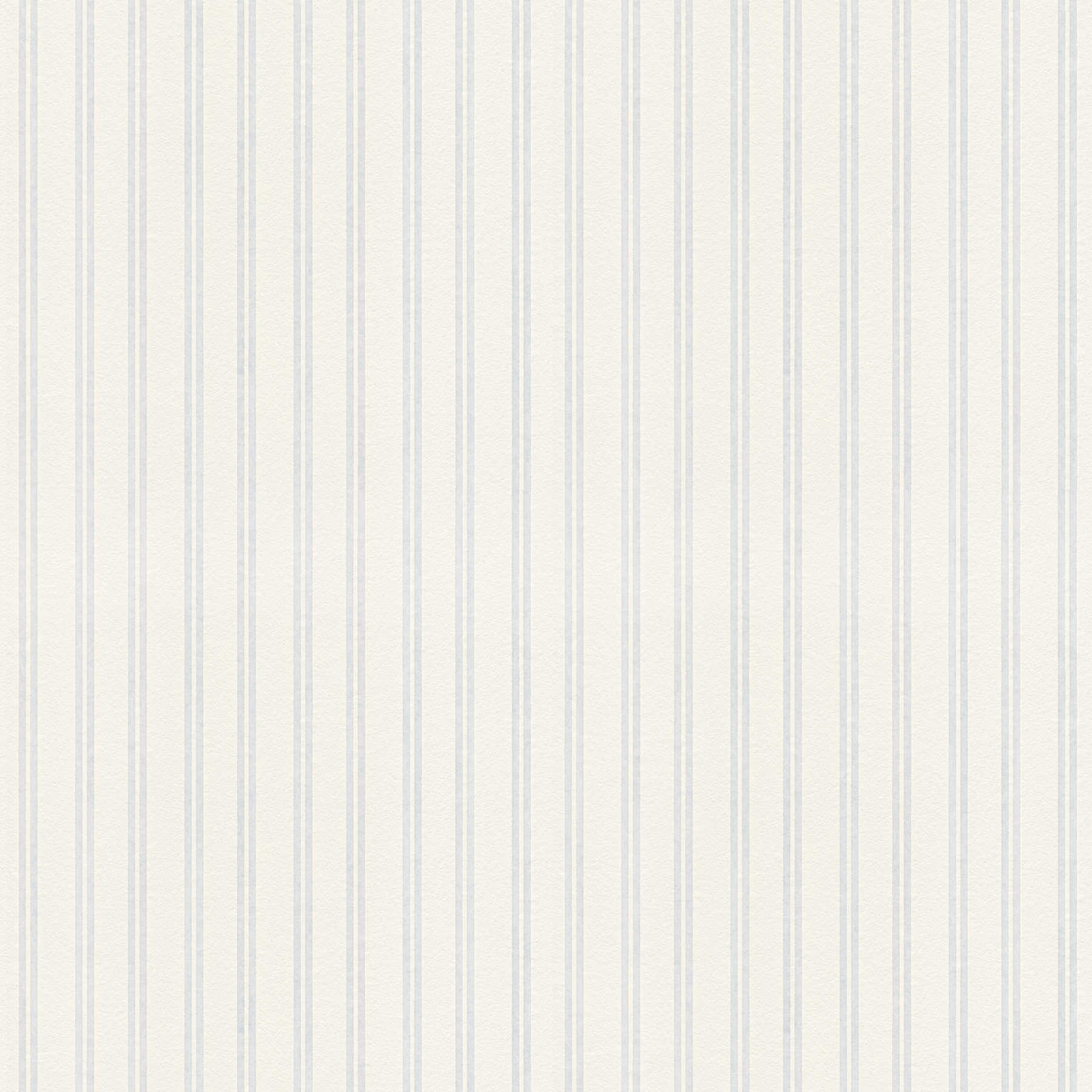         Paintable wallpaper with stripe pattern & 3D effect - White
    