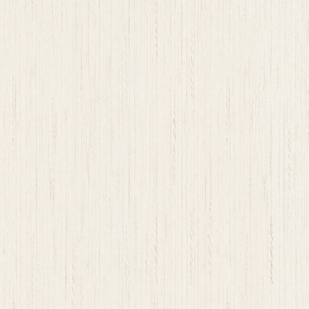 Retro Tapete mit dezentem Muster in Gewebetextur – Creme