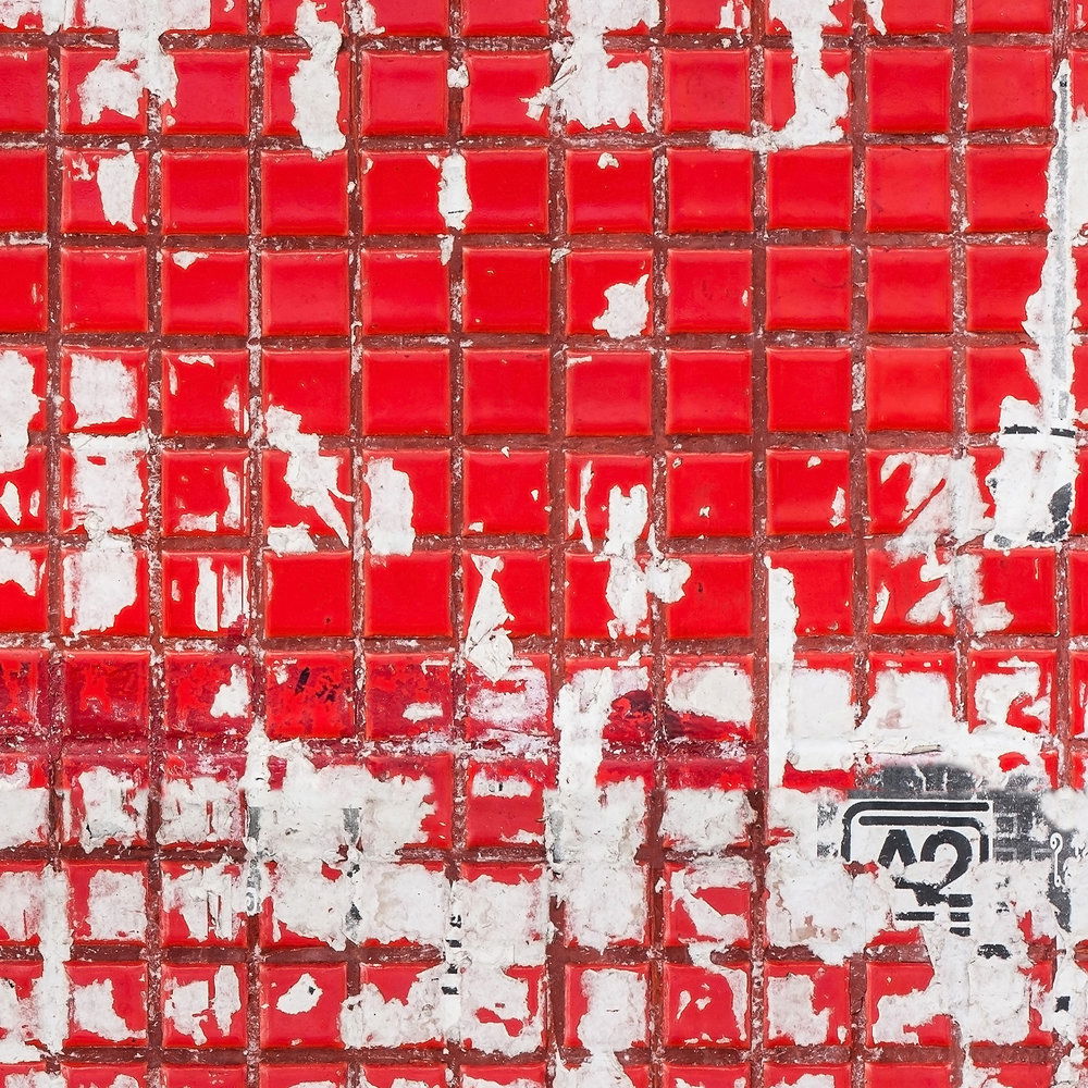             Vintage Fabrik Vliestapete – Fototapete in 3D Optik mit roter Backstein Wand – Rot, Grau
        