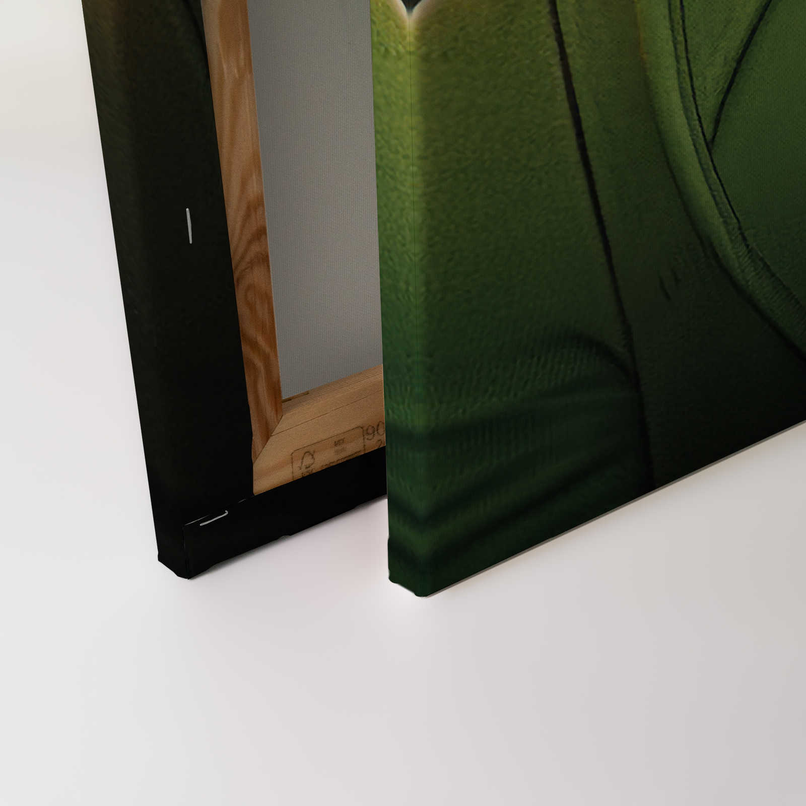             KI-Leinwandbild »Nerdy Dog« – 60 cm x 90 cm
        