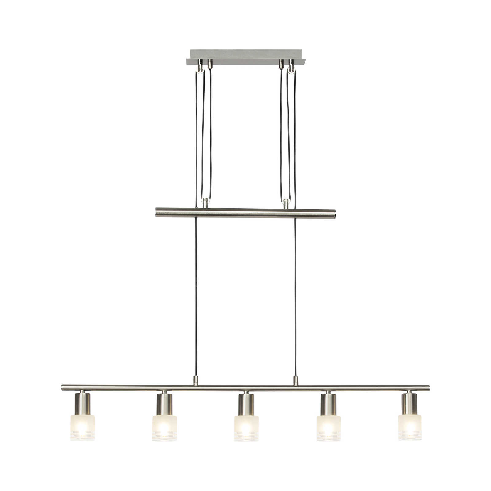         Glazen hanglamp - Lana 4 - Metallic
    