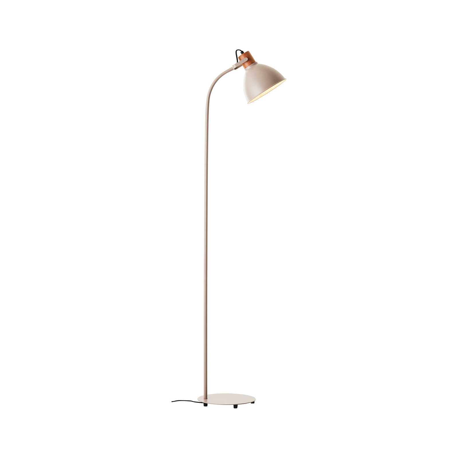         Wooden floor lamp - Franziska 8 - Grey
    