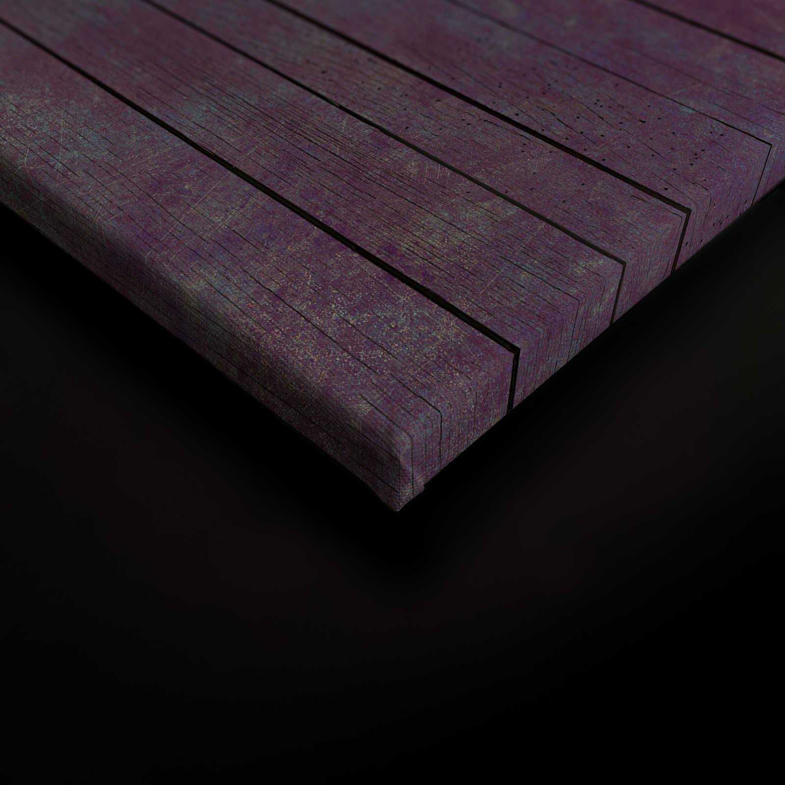             Spray Bouquet 1 - Leinwandbild mit Blumen auf Bretterwand - Holpaneele breit – 0,90 m x 0,60 m
        