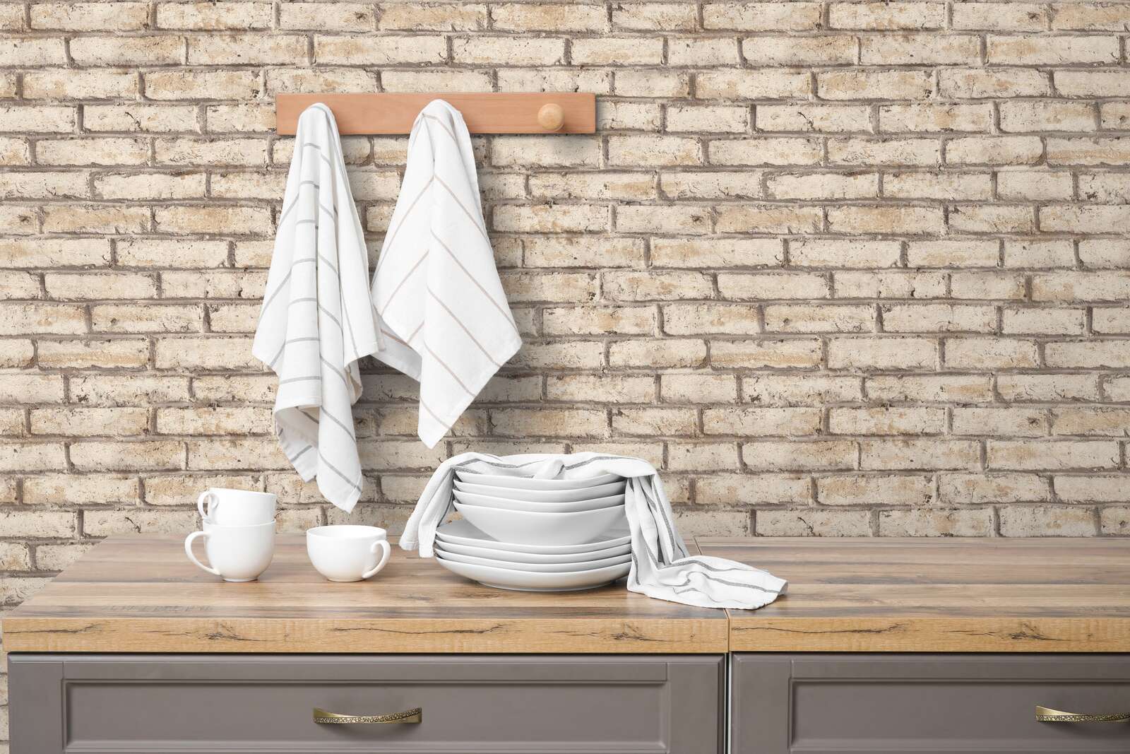 Geschirr, Teller, Tasse, Schirm, Küchenset