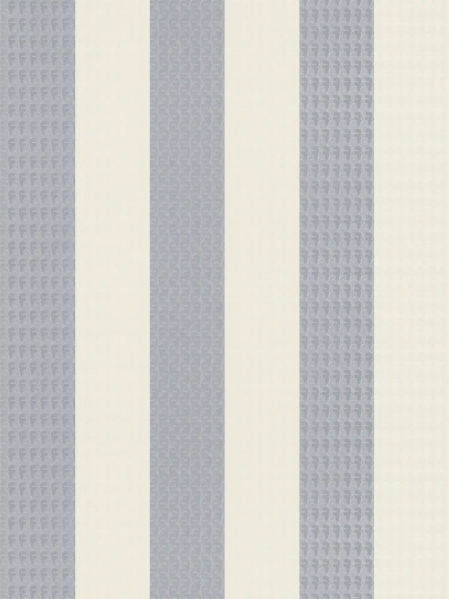         Wallpaper Karl LAGERFELD stripes & texture pattern - cream, grey
    