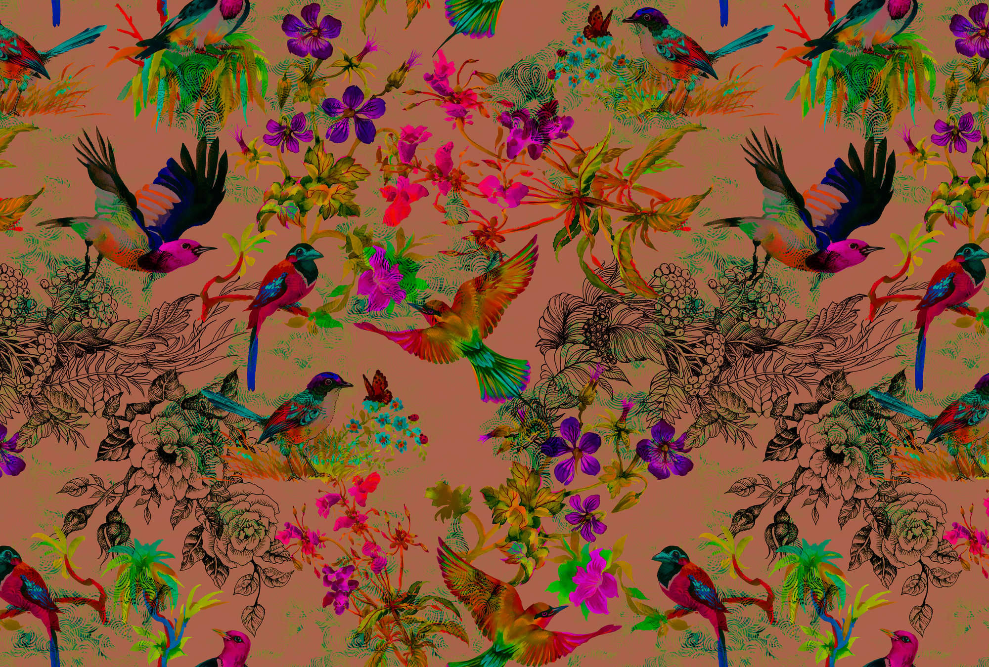 Muster, Kunst, Grafiken, Moderne Kunst, Vogel