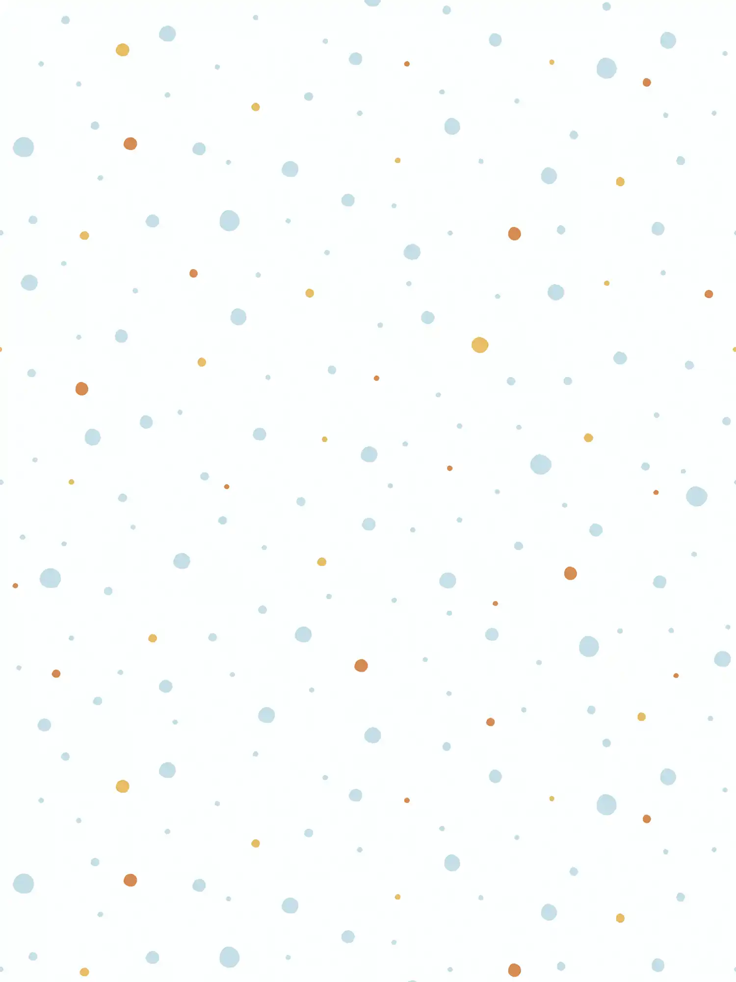         Wallpaper Nursery dots - blue, white, yellow
    