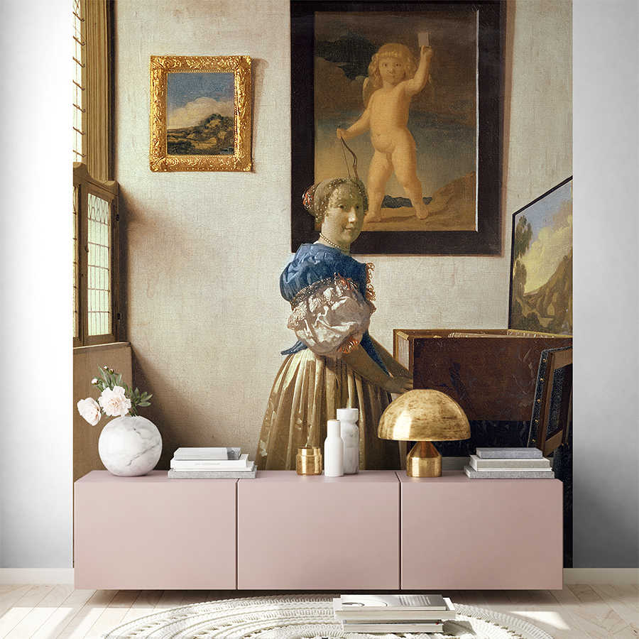 Wandkunst, Portrait, Kunstwerk, Möbeldekor, Lampe