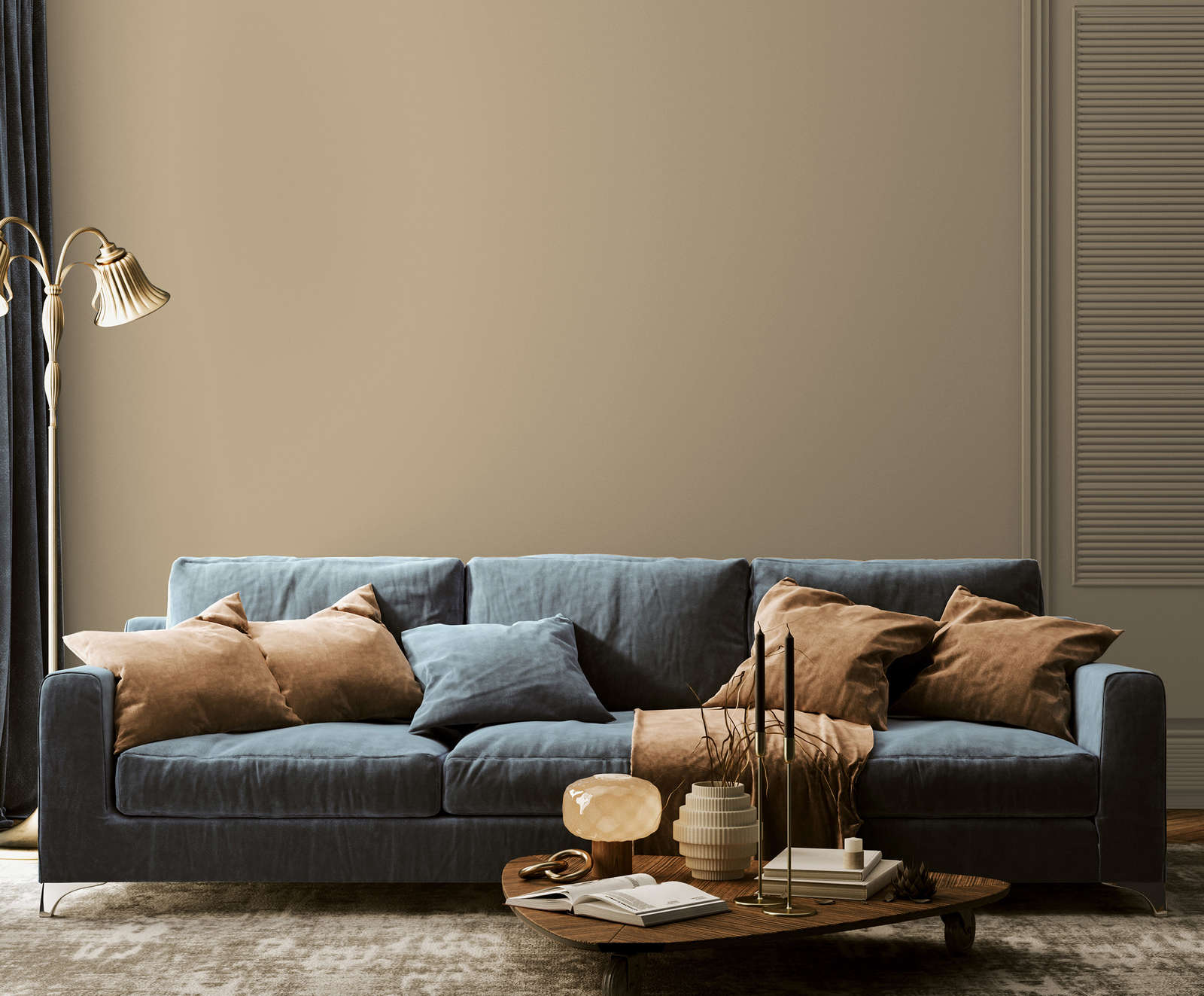             Premium Wandfarbe bodenständiges Cappuccino »Essential Earth« NW709 – 1 Liter
        