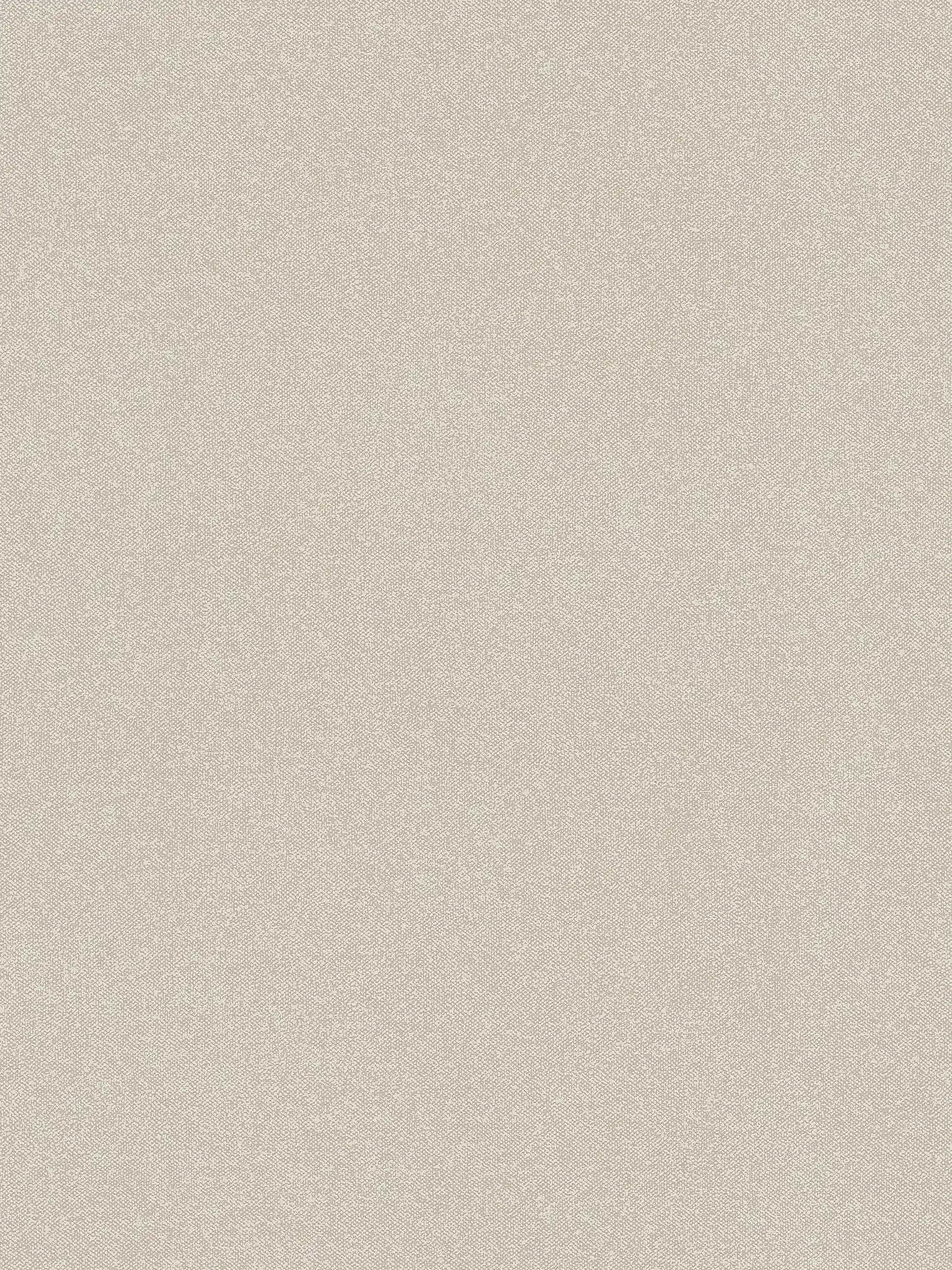             Textil-Optik Tapete einfarbig – Beige, Creme
        