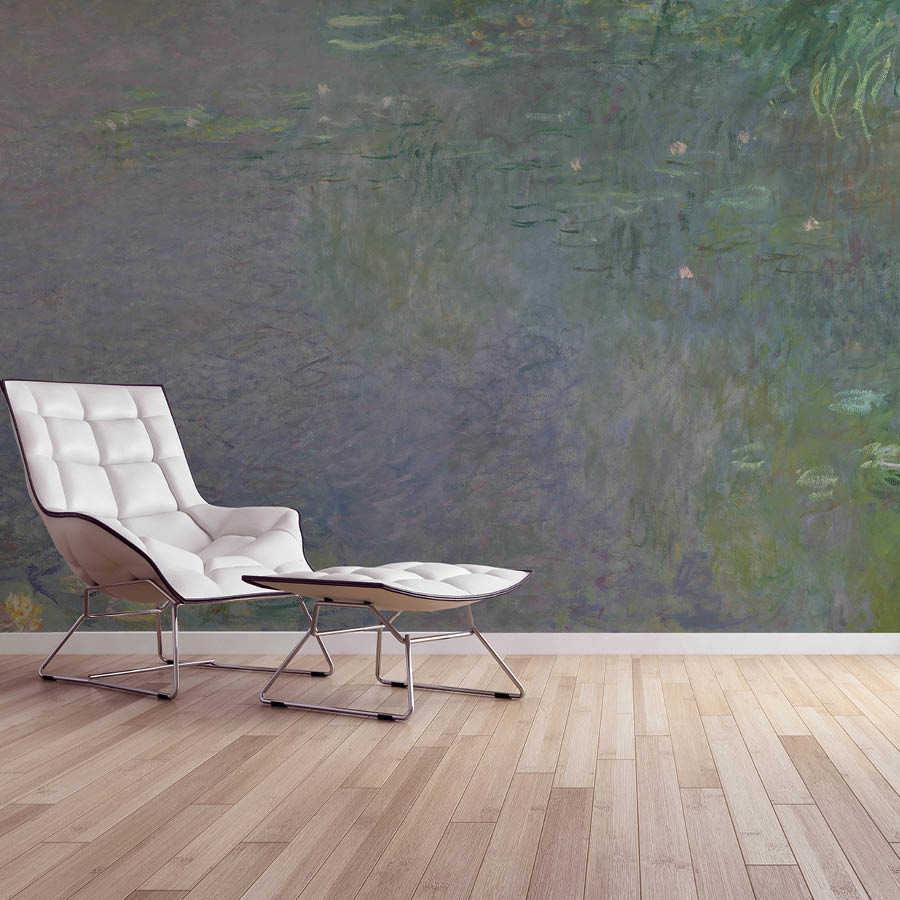         Fototapete "Seerosen: Morgen" von Claude Monet
    