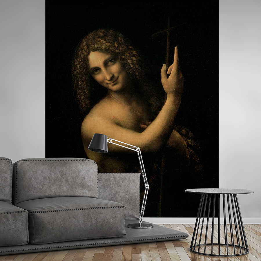 sofa, lampe, tisch, kunstposter, wohnzimmer