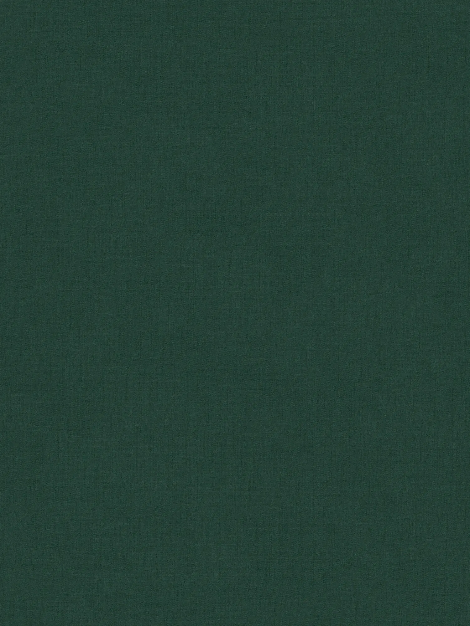             Fir green non-woven wallpaper with textile texture - green
        