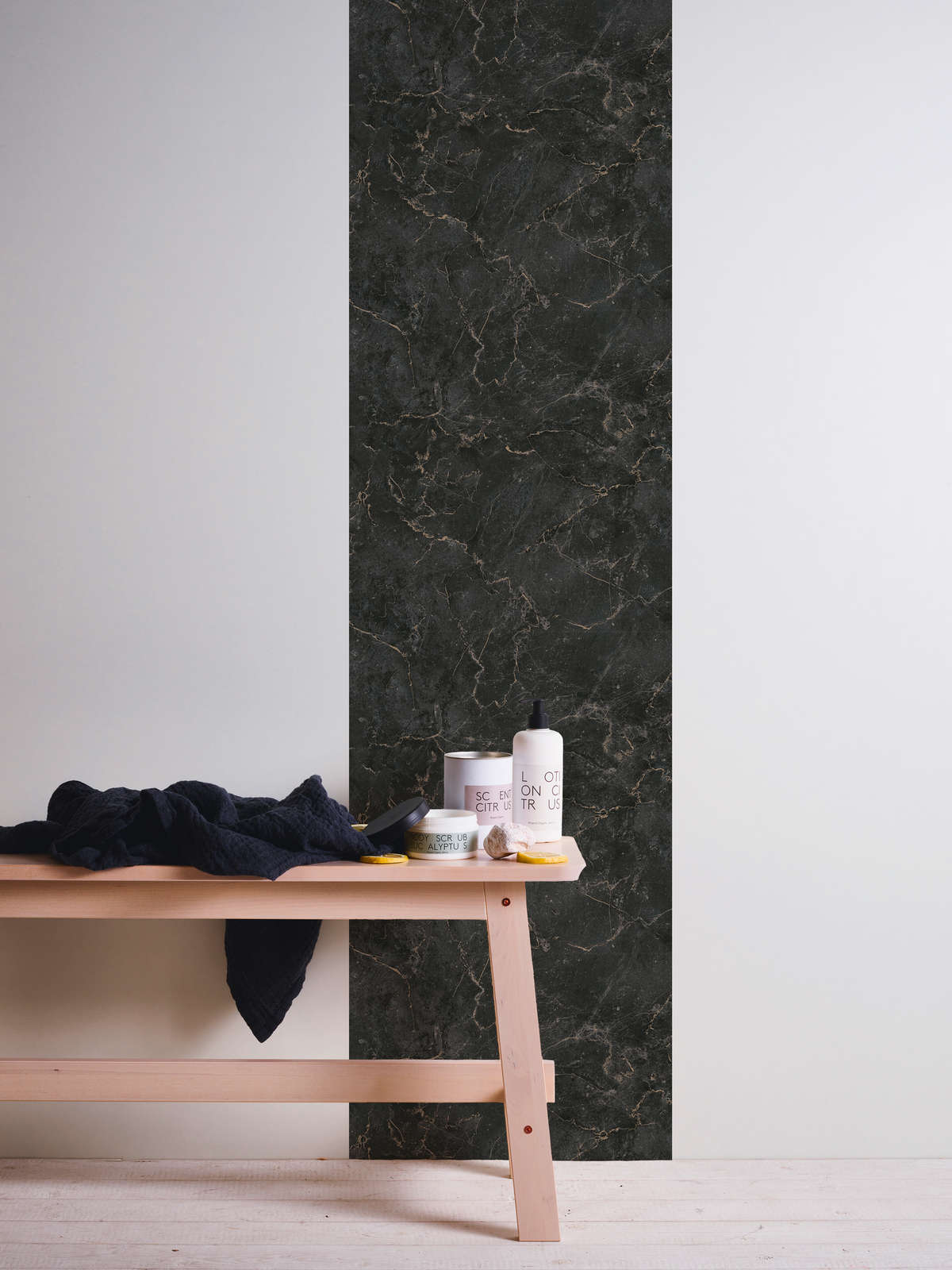 TRAMA - Pannello in PVC traforato -spessore 10mm - Misura: 47x94 cm - Colore: nero