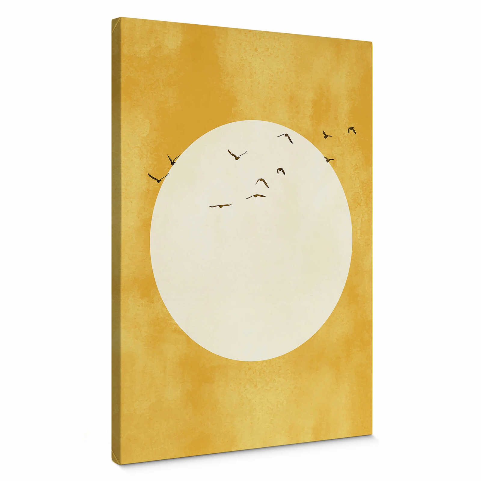         Canvas print "Sunshine" by Kubistika – gold, white
    