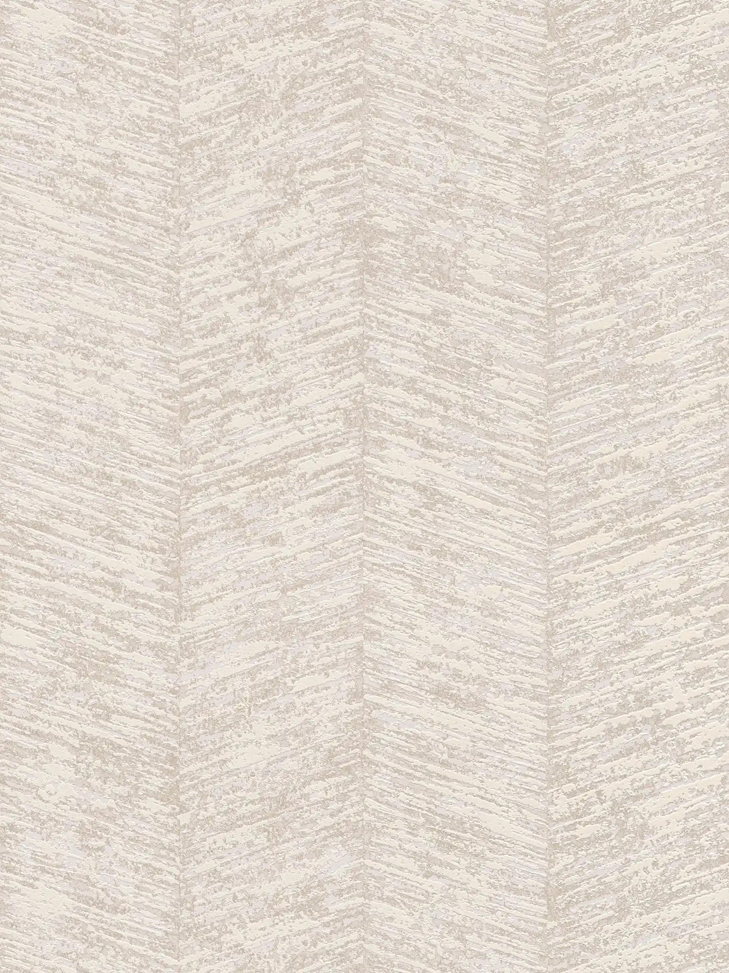         vinyle expansé design ethnique avec effet de rayures - crème, métallique, beige
    