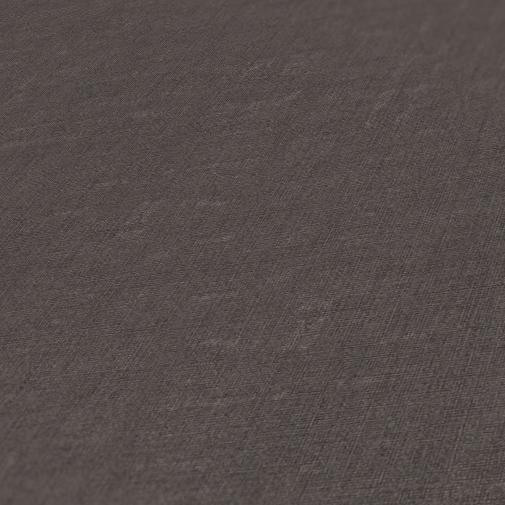             Melierte Tapete unifarben mit Strukturdesign – Grau, Schwarz
        