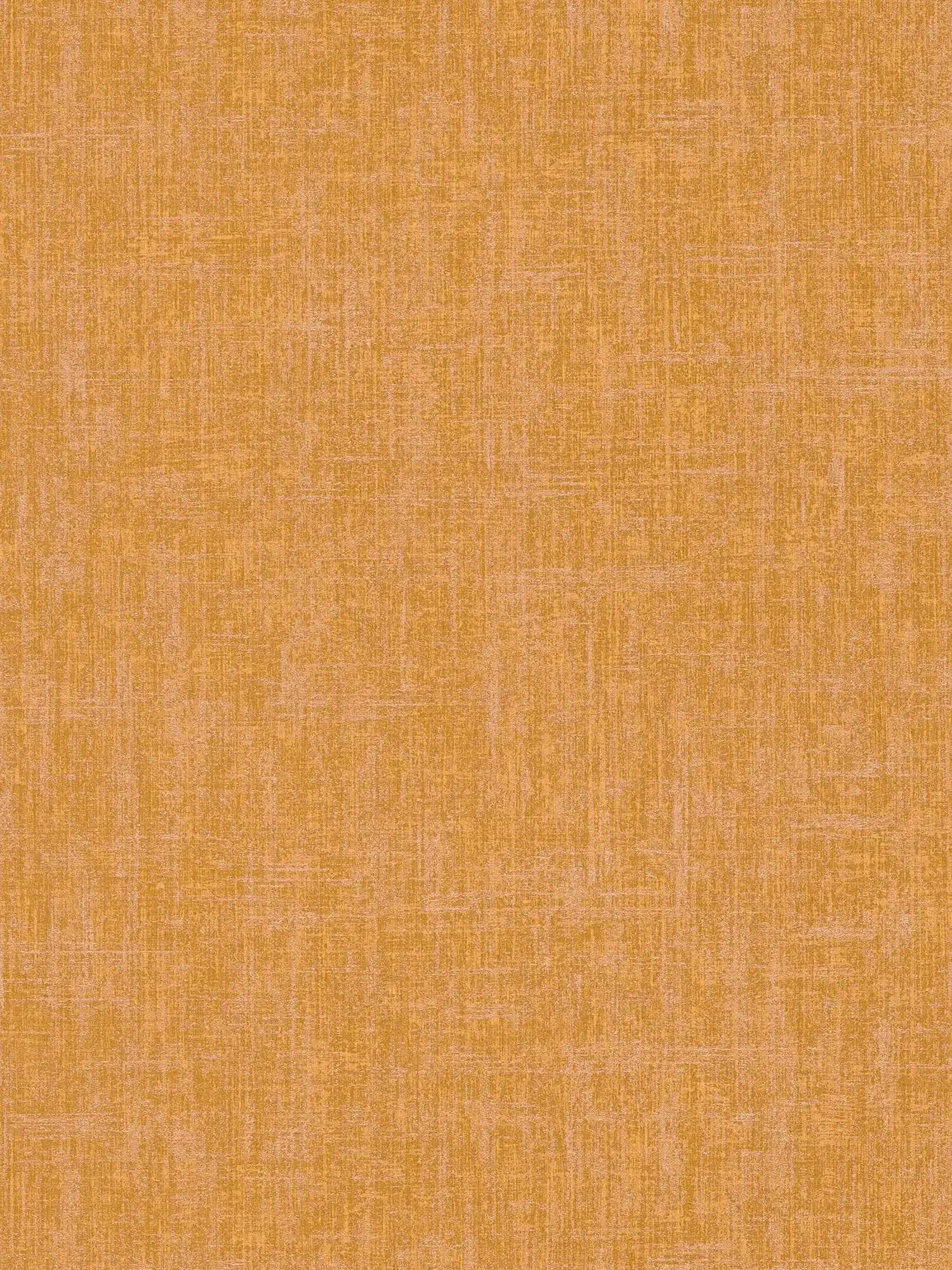         Mosterdgeel behangvlies met grove linnenstructuur - geel
    