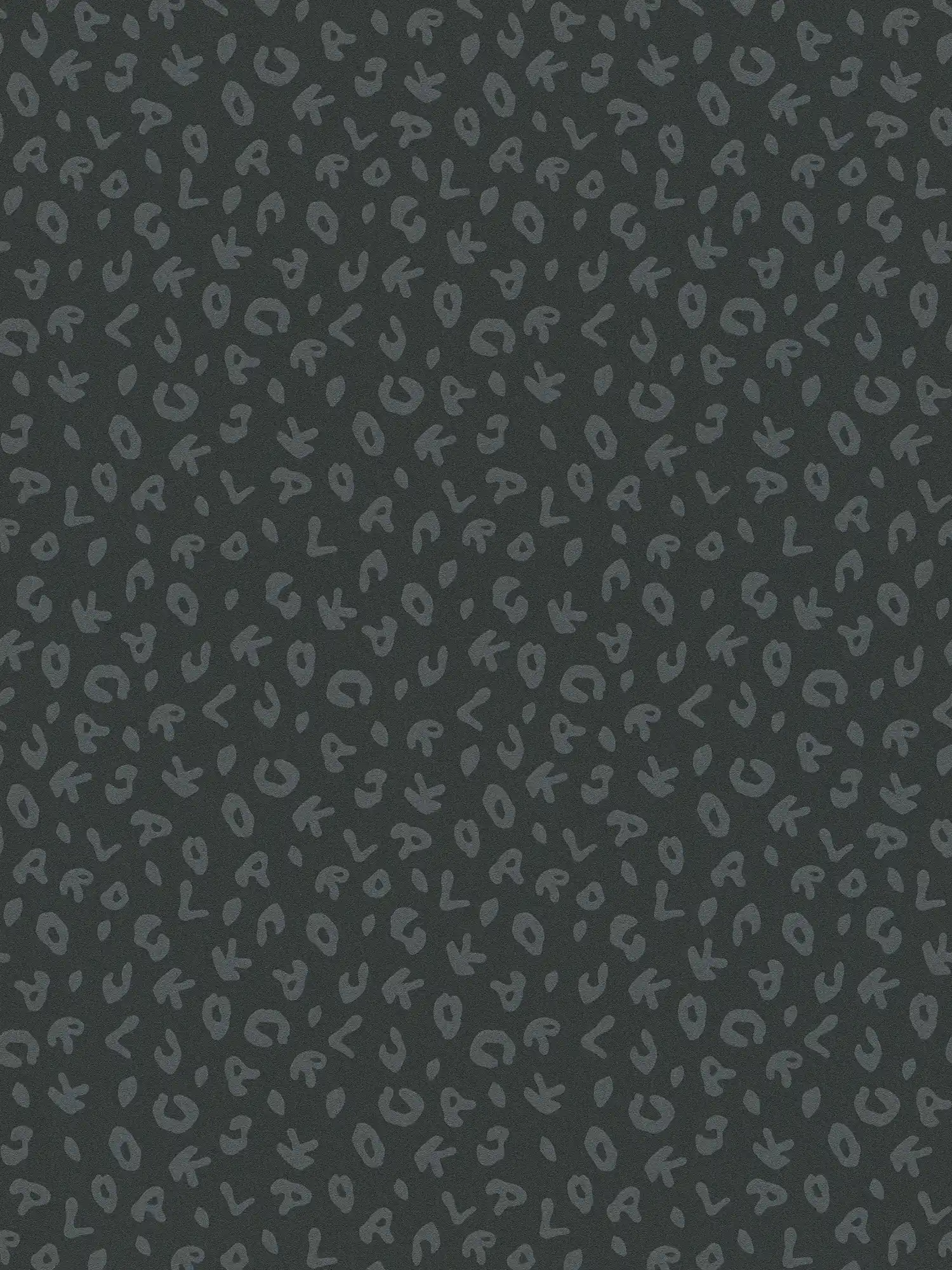        Karl LAGERFELD wallpaper silver leopard print - metallic, black
    