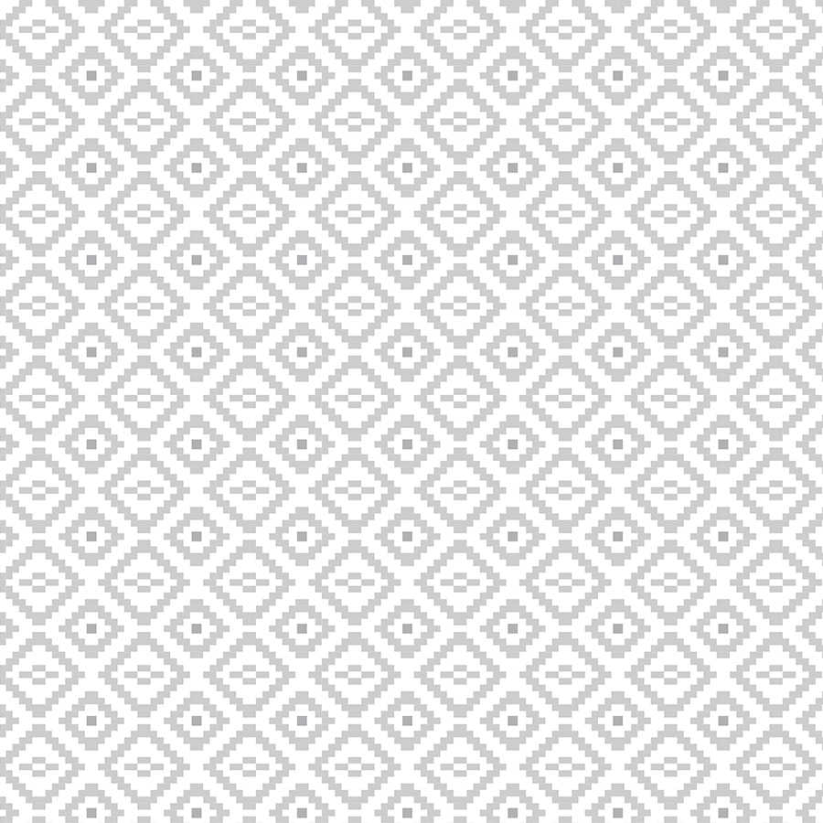         Design Fototapete kleine Quadrate mit Mustern grau auf Strukturvlies
    