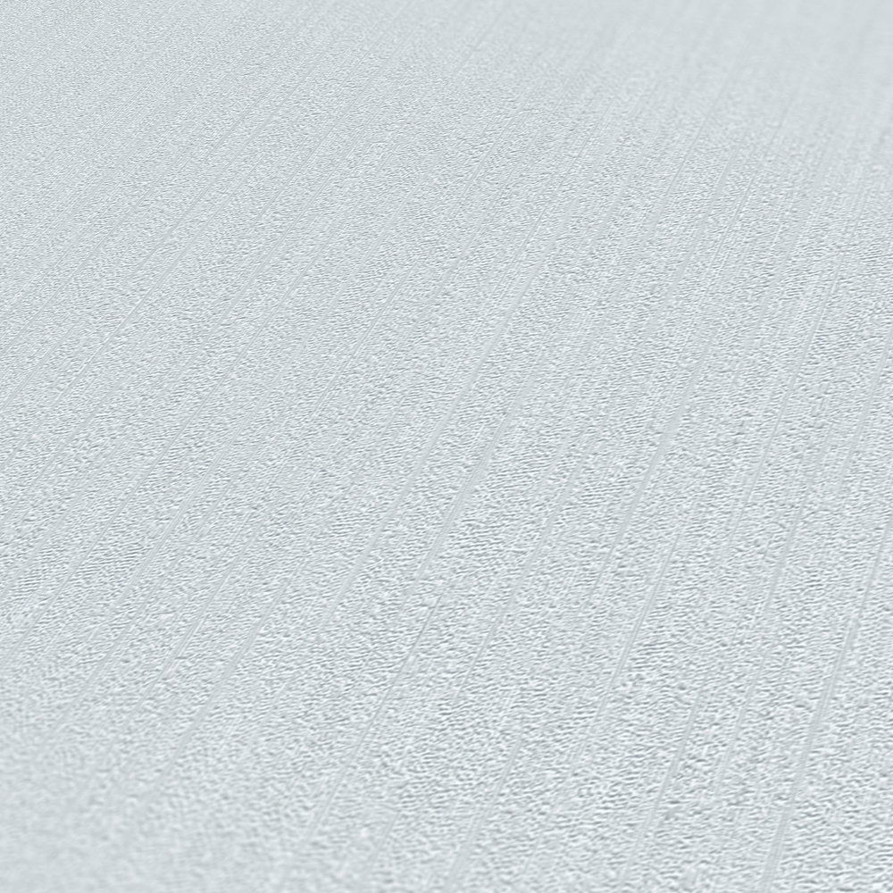             Tapete Graublau hell, seidenmatt mit Struktureffekt
        