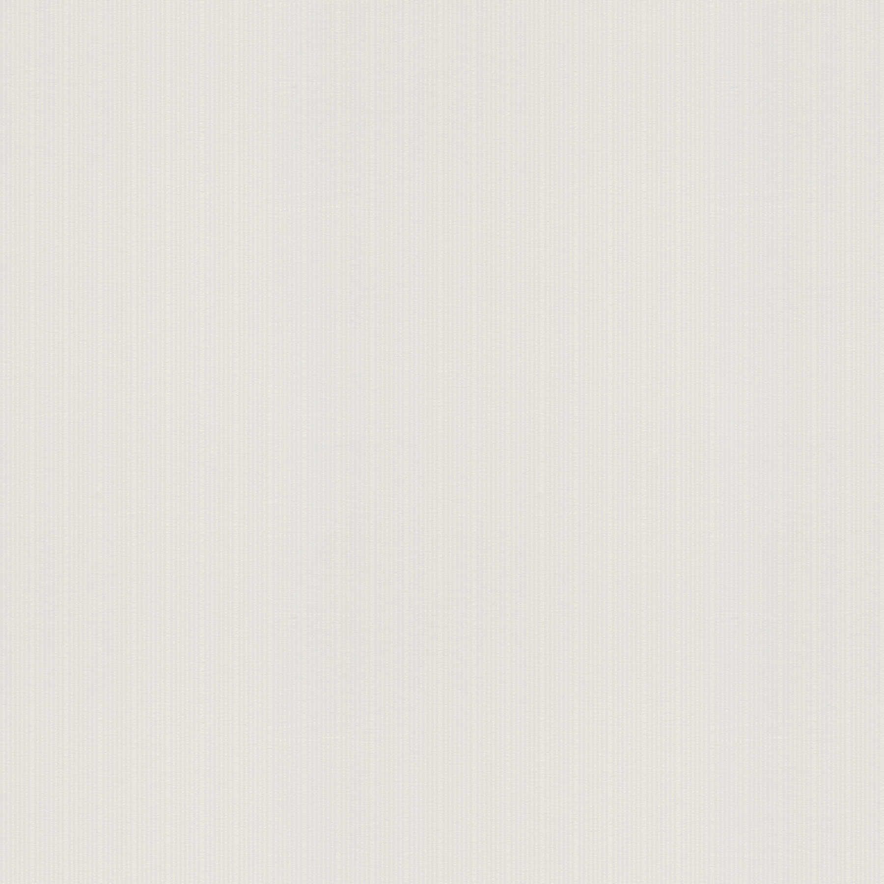         Unitapete liniert mit Strukturprägung & Streifenmuster – Weiß
    