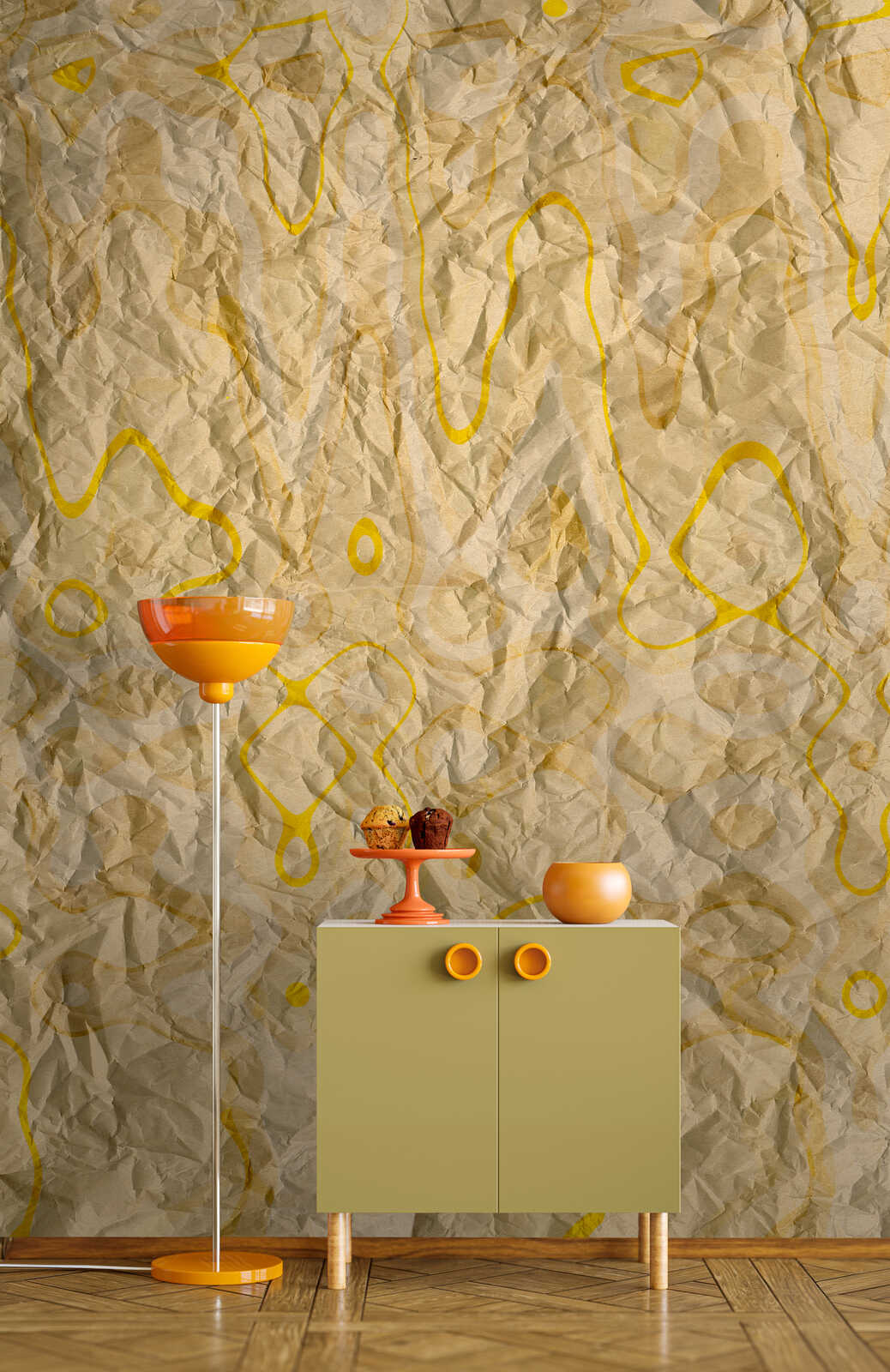 lamp, fußlampe, schrank, dessertteller, orange absetzungen