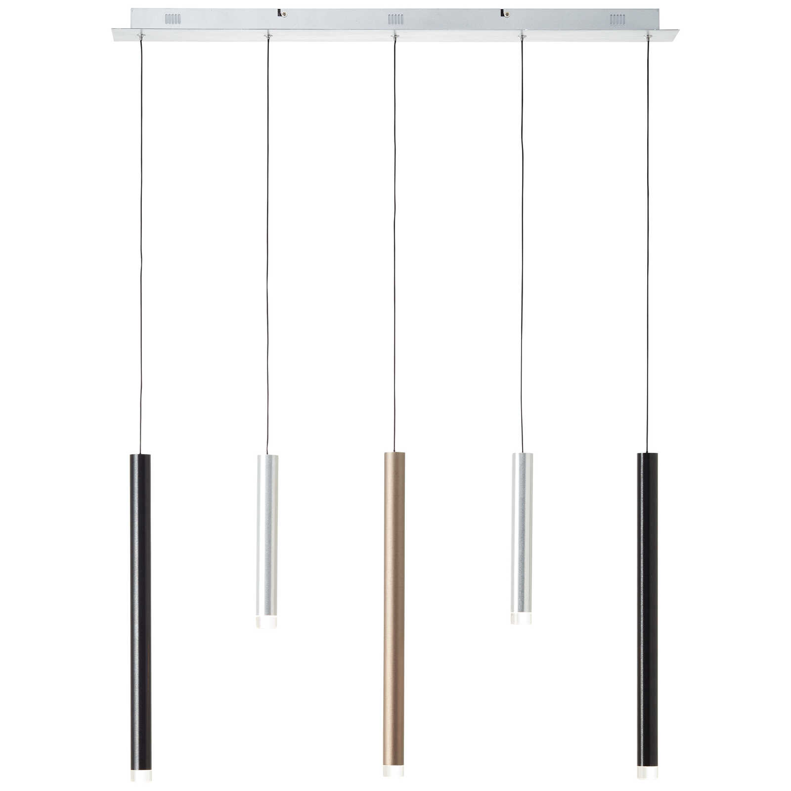             Metal pendant light - Eddy 3 - Brown
        