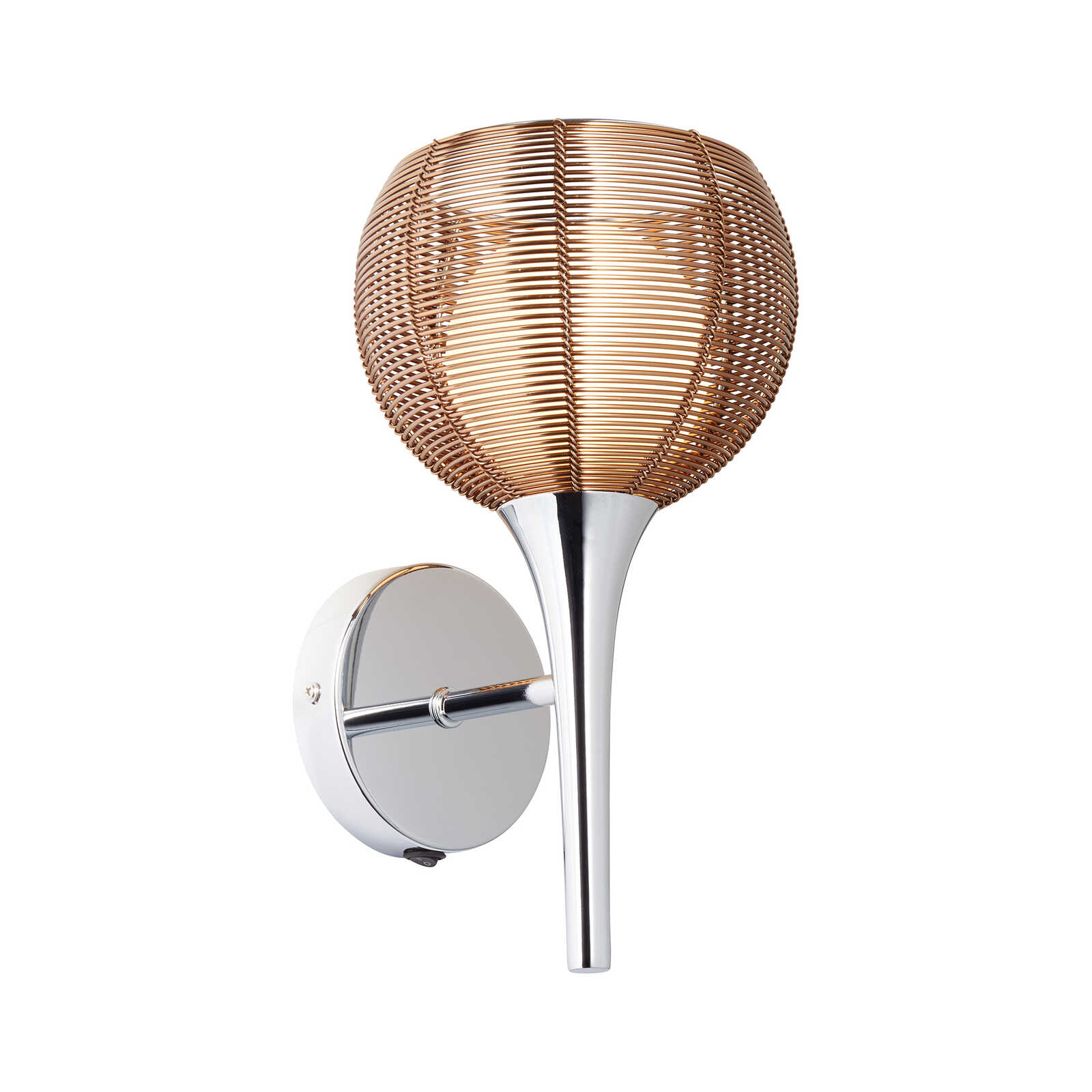         Applique en verre - Maxime 3 - Marron
    