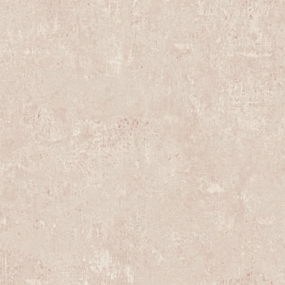             Tapete mit dezenter Farbmusterung im Used-Look – Rosa
        