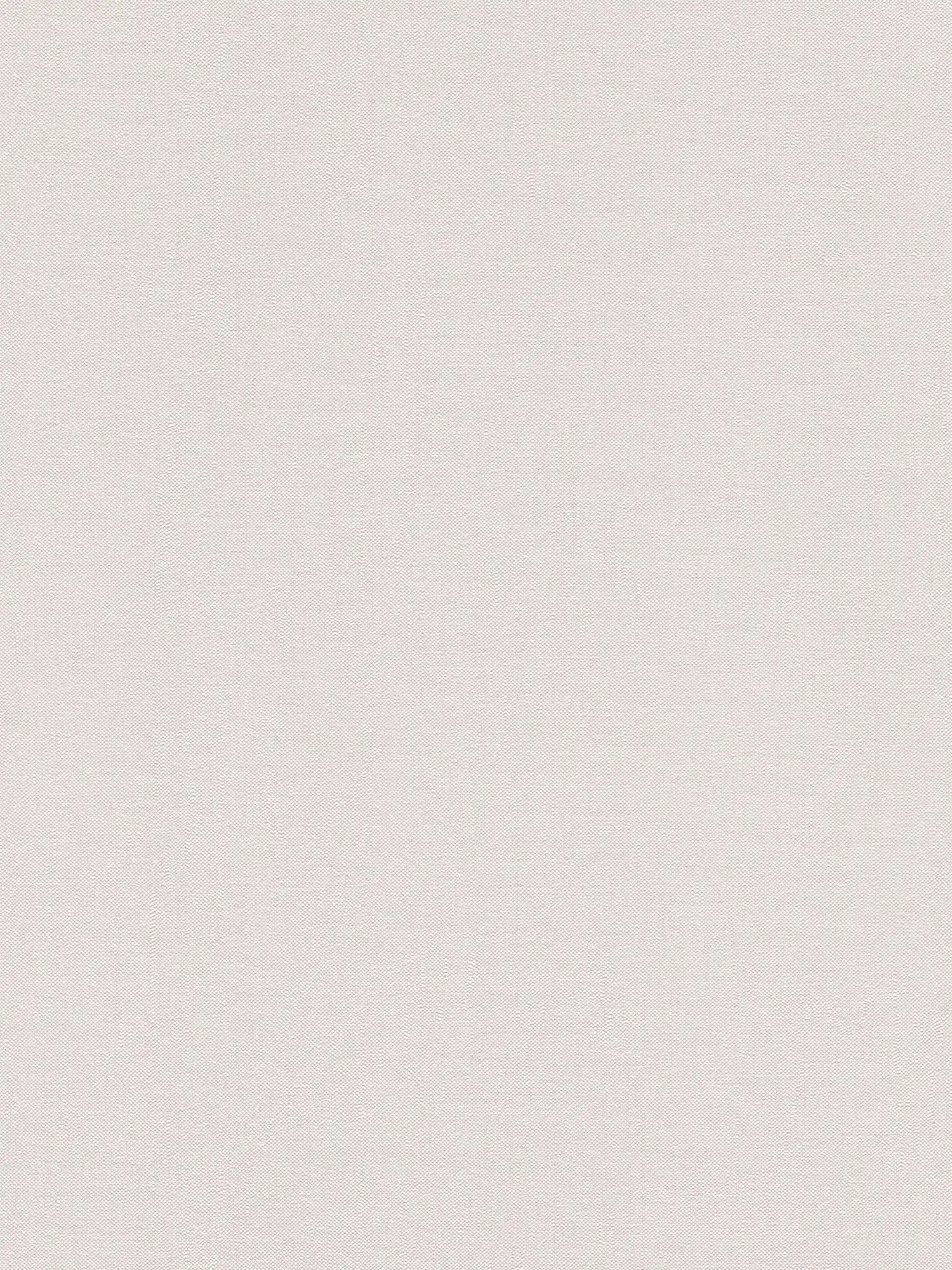         Single-coloured non-woven wallpaper in textile look - Pink
    